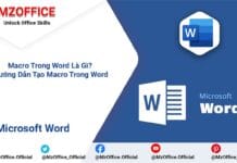 Macro Trong Word Là Gì? Hướng Dẫn Tạo Macro Trong Word Macro Trong Word Là Gì Hướng Dẫn Tạo Macro Trong Word