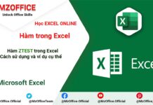 Hàm ZTEST trong Excel: Cách Sử Dụng và Ứng Dụng Chi Tiết Hàm ZTEST trong Excel Cách Sử Dụng và Ứng Dụng Chi Tiết